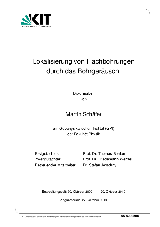 Cover der Publikation