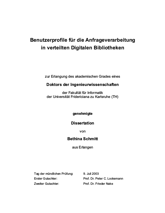 Cover der Publikation