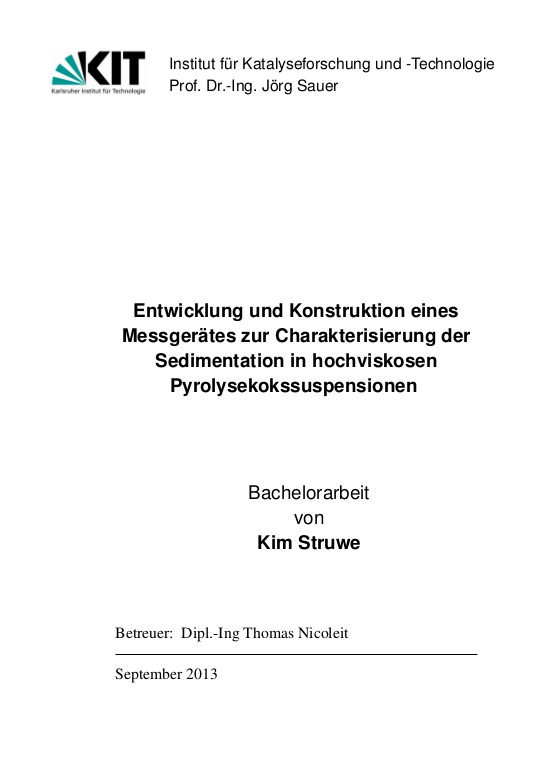 Cover der Publikation