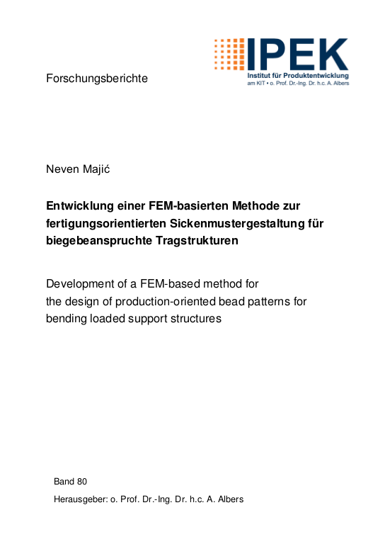 Cover der Publikation