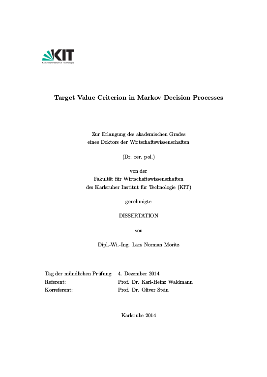 Cover der Publikation