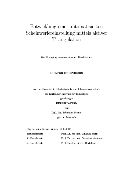 Cover der Publikation