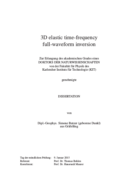 Cover der Publikation