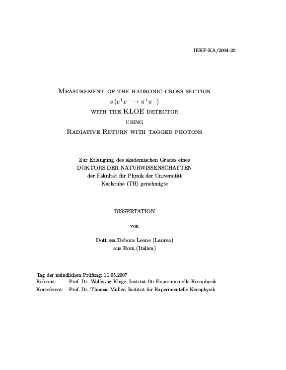 Cover der Publikation