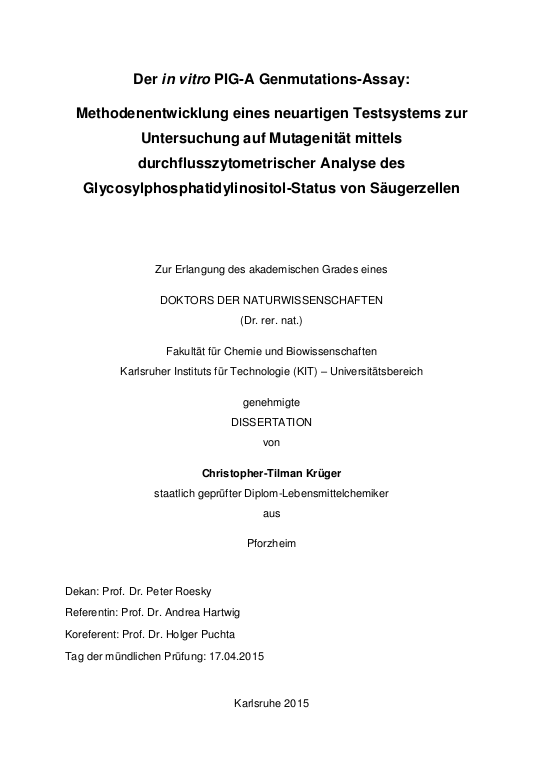 Cover der Publikation