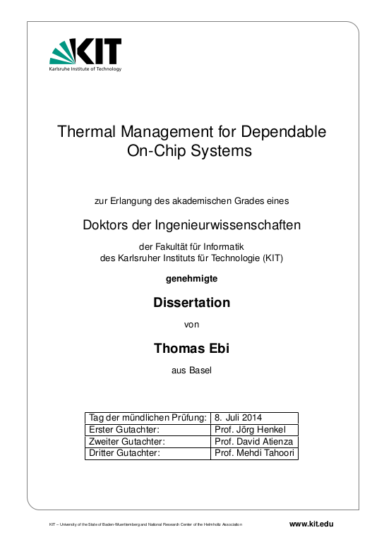 Cover der Publikation