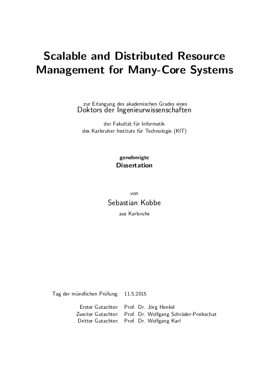 Cover der Publikation