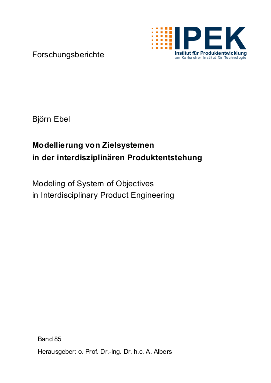 Cover der Publikation