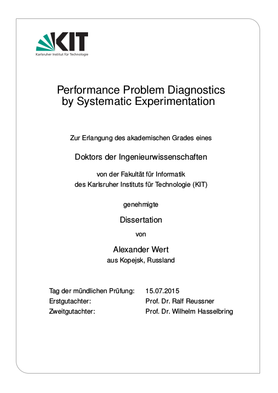 Cover der Publikation