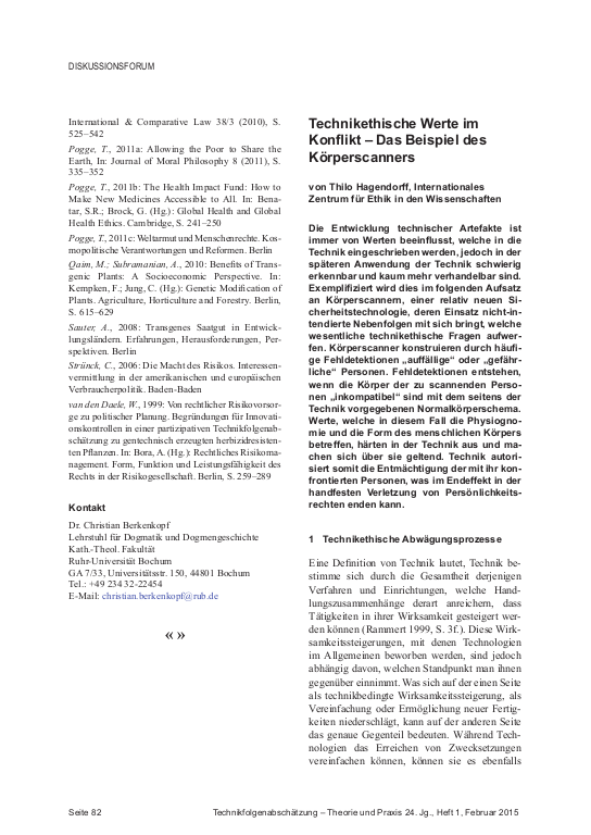 Cover der Publikation