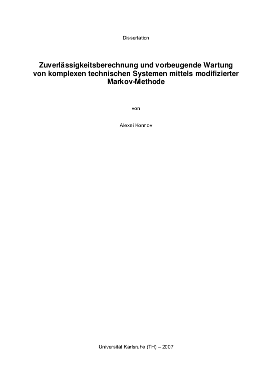 Cover der Publikation