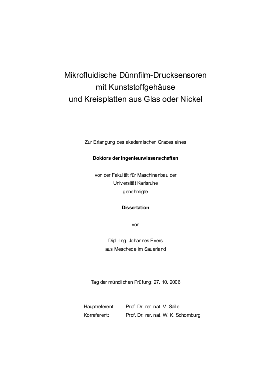 Cover der Publikation