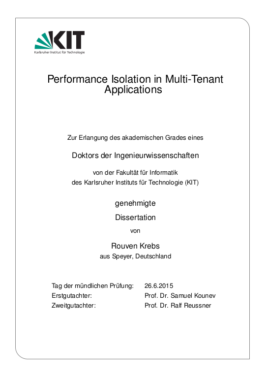 Cover der Publikation