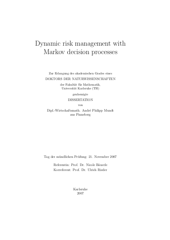 Cover der Publikation