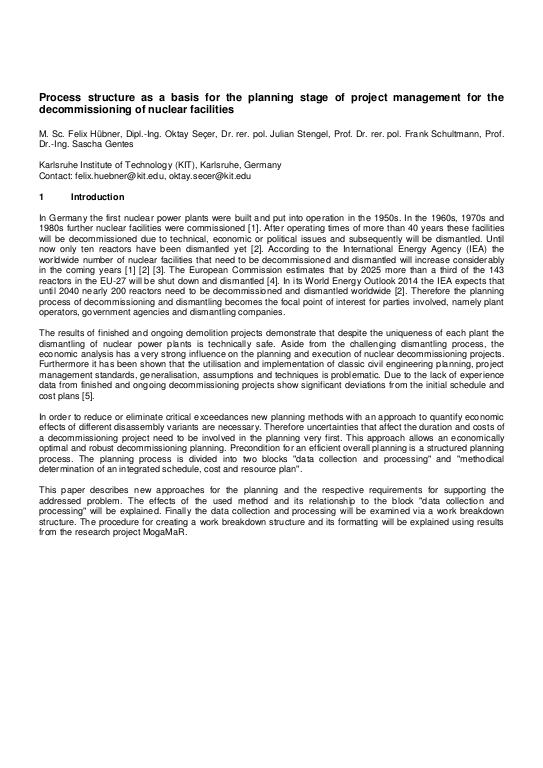 Cover der Publikation