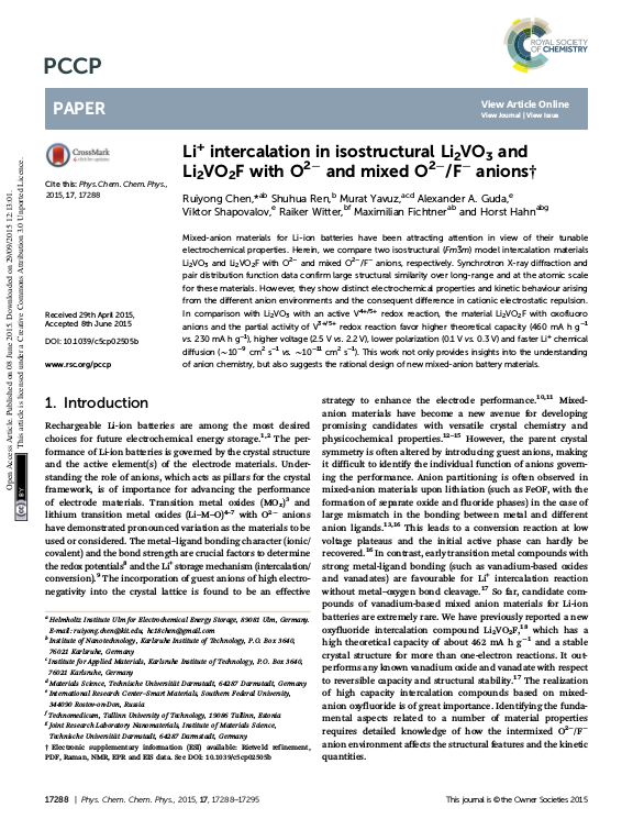 Cover der Publikation