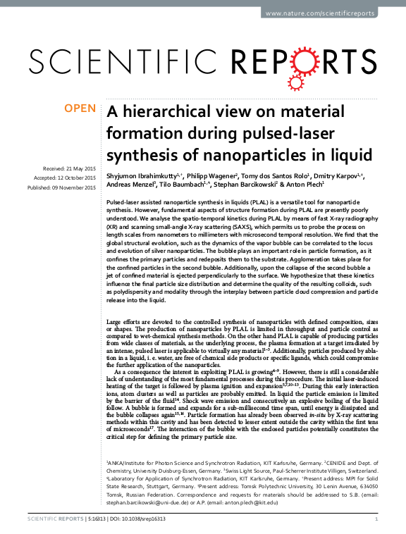 Cover der Publikation