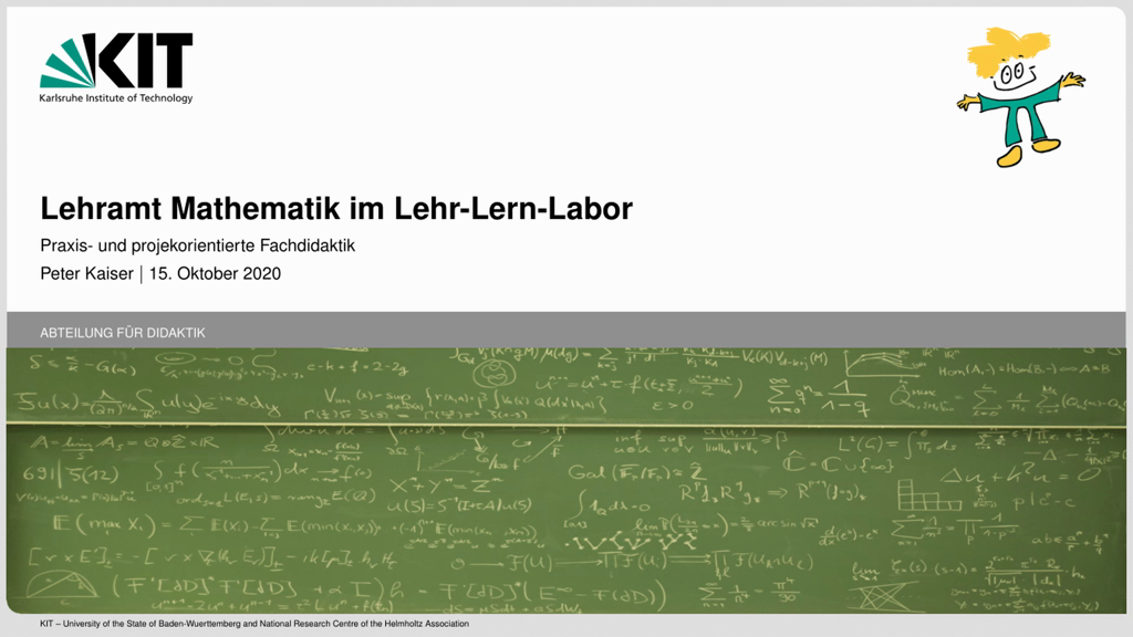 Fachdidaktik Mathematik Im Lehr Lern Labor